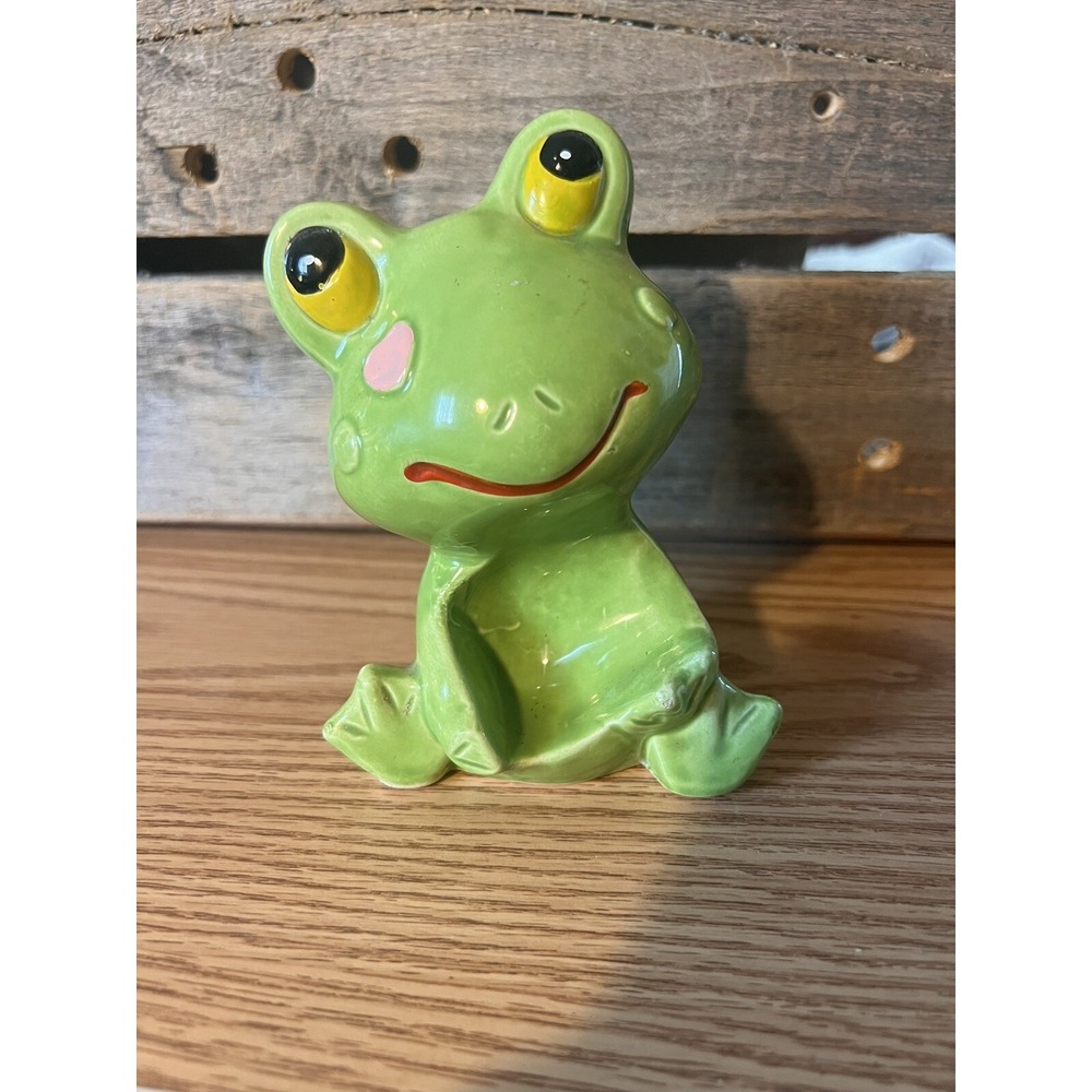 Frog Pepper Shaker From Japan Vintage 1970s